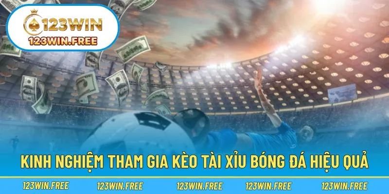 Mẹo hay khi chọn kèo tài xỉu trong bóng đá